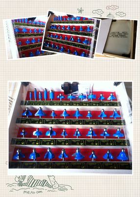 35PCS TCT Router Bit Set
