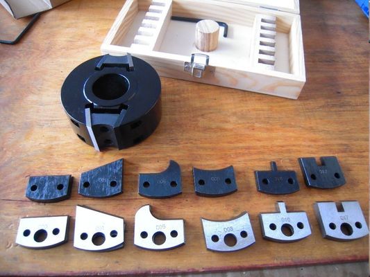 Profilez les couteaux pour la tête de coupeur variable de Shaper de couteaux