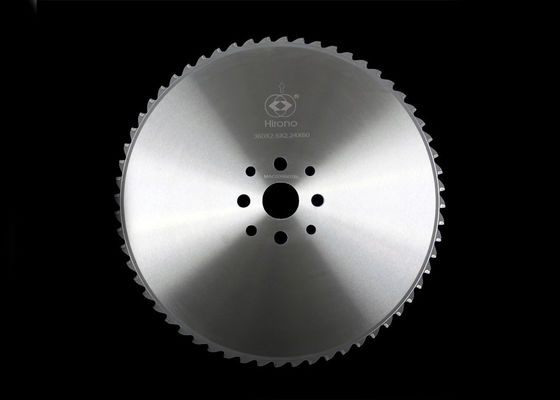 le métal rond fait sur commande coupant le froid scie le bord 360mm de Cetmet de lames 2.6mm 60z