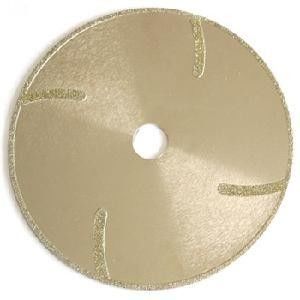 Electroplated Diamond Blade with Protective Teeth (EC111)