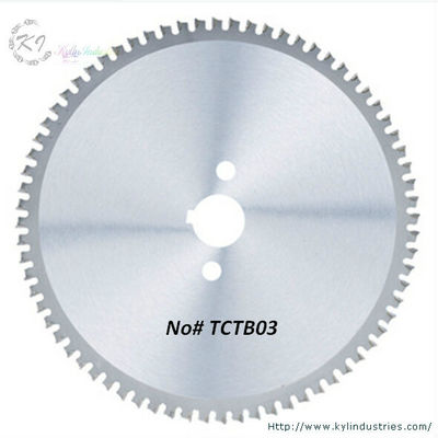 A circular do TCT viu a lâmina cortando o aço/ferro e a tubulação SS304