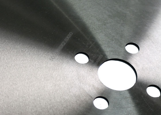 Alat sawblade dingin equidistand lapangan non Logam Cutting Saw pisau / 500mm Jepang SKS baja