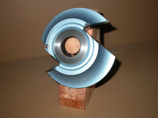 Carbide pemotong pembentuk sudut bulat diameter 120mm. R: 12mm