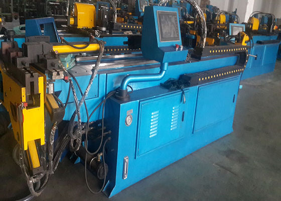 เย็น / เครื่องทำความร้อนท่อแนวดิ่งหัวเดียว 22KW อัตโนมัติ CNC ดัด