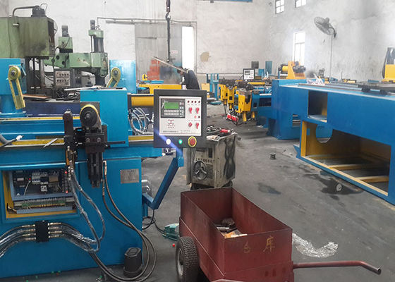 เย็น / เครื่องทำความร้อนท่อแนวดิ่งหัวเดียว 22KW อัตโนมัติ CNC ดัด
