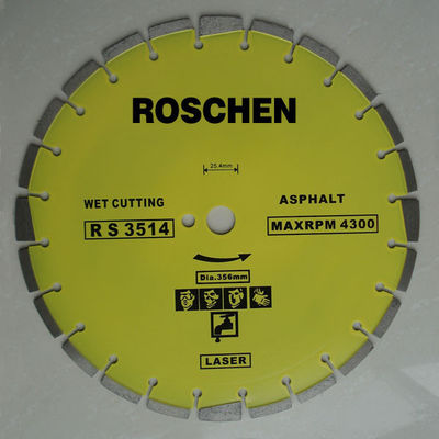 14 inch Blades Industri Berlian Cutting untuk marmer, beton sembuh