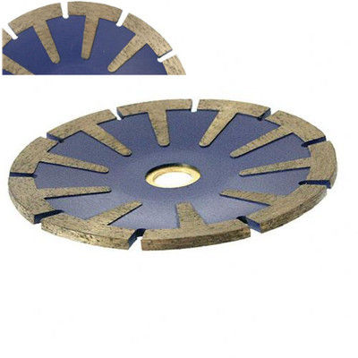 Cekung T-Segmented Diamond Saw Blade untuk Granit Marmer 125mm