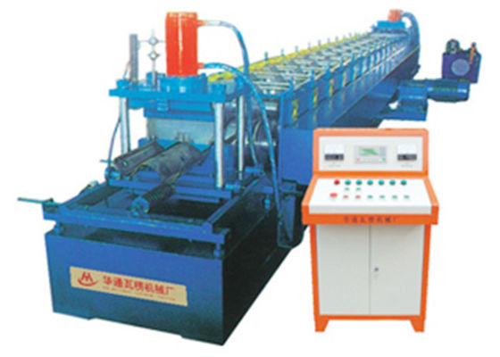 Metal Steel High Speed ​​Balustrada walcowanie Machine 3-10m / min