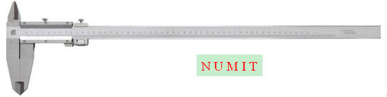 Calibre vernier de l'obtention du diplôme 600mm de l'acier inoxydable 0.02mm pour le laboratoire d'école