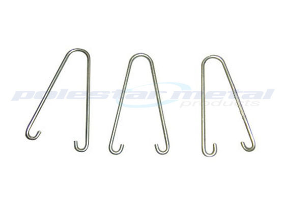 Hardware feito sob encomenda do metal ISO9001, ganchos de gancho de aço inoxidável do agregado familiar S de AISI 316 especiais