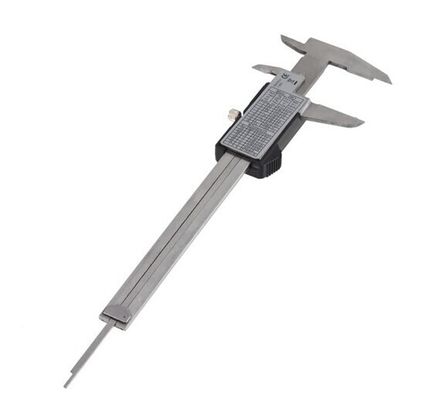 medidor vernier de aço inoxidável elétrico do micro do calibre de compasso de calibre do seletor de 150mm Digitas