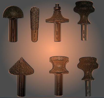 Ferramentas de carboneto do silicone das ferramentas de corte de PCD para cortar a pedra artificial, pedra de quartzo, mármore, granito, fibra de vidro