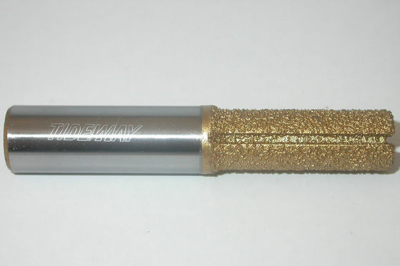 Alat silikon karbida dan alat pemotong PCD, Bit Lurus, untuk memotong marmer, granit, fiberglass
