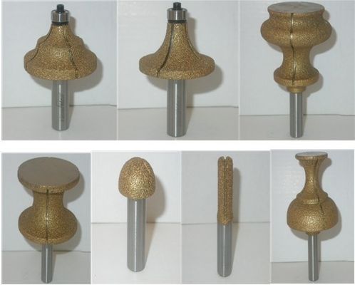 PCD Cutting Tools untuk memotong buatan batu, batu kuarsa, marmer, granit, fibergl, keramik, bahan permukaan padat