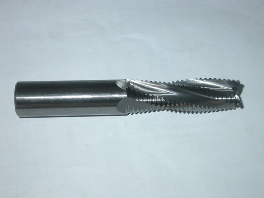 Micro - bocados contínuos da espiral do Roughing da flauta do carboneto 3 dos bocados do carboneto do CNC da grão, para baixo/acima do corte