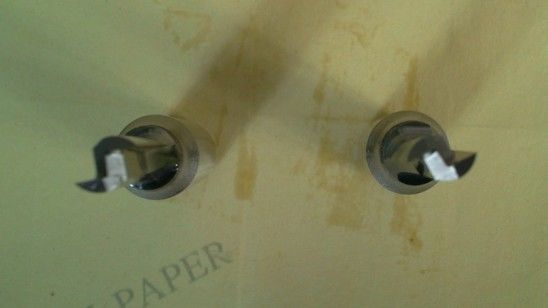 TC0111 CNC ο δρομολογητής δάγκωσε το ευθύ κομμάτι Straignt καρβιδίου φλαούτων στερεό με την κνήμη χάλυβα