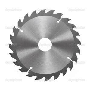 Taper Tooth Tungsten Carbide tipped TCT menggorok industri Edaran Saw Blade