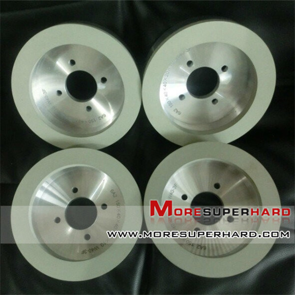 Roda de moedura bond cerâmica do copo do diamante para a ferramenta de corte gina@moresuperhard.com de PCD