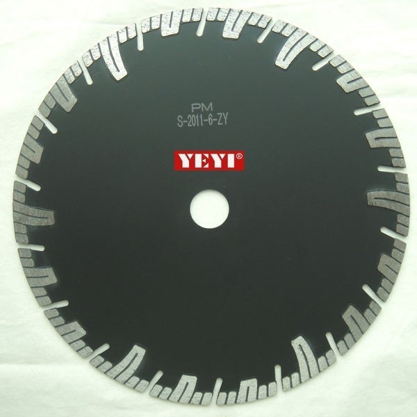 4-1/2” x 5/8" diamante considerou que turbocompressor da lâmina/segmento viu a lâmina para o granito, mármore