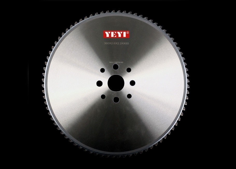 360mm 80 dentes que corte do metal viu as lâminas para cortar o aço, frio viu as lâminas com pontas do cermet