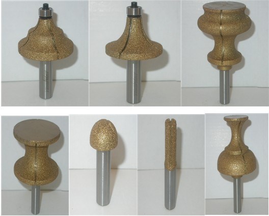 PCD Cutting Tools untuk memotong buatan batu, batu kuarsa, marmer, granit, fibergl, keramik, bahan permukaan padat