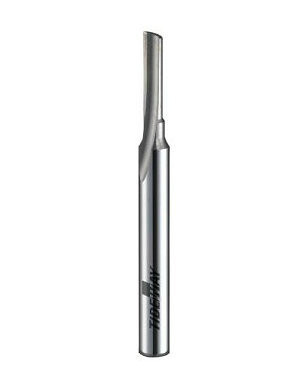 Satu Lurus Flute Bits Micro - Grain Solid Carbide CNC Carbide Bits Untuk Cutting Kayu, Laminate, batu buatan