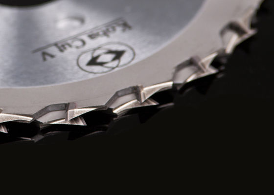 Kustom 120mm PCD Dengan Elemen Enam Tips Mengasah Memotong PCB Diamon Circular Saw Blade