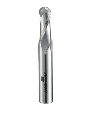마이크로 컴퓨터를 가진 CNC 탄화물 조금 - 곡물 두 배를 가진 단단한 탄화물 Sprial Ballnose 조금 - 옆 얇은 조각